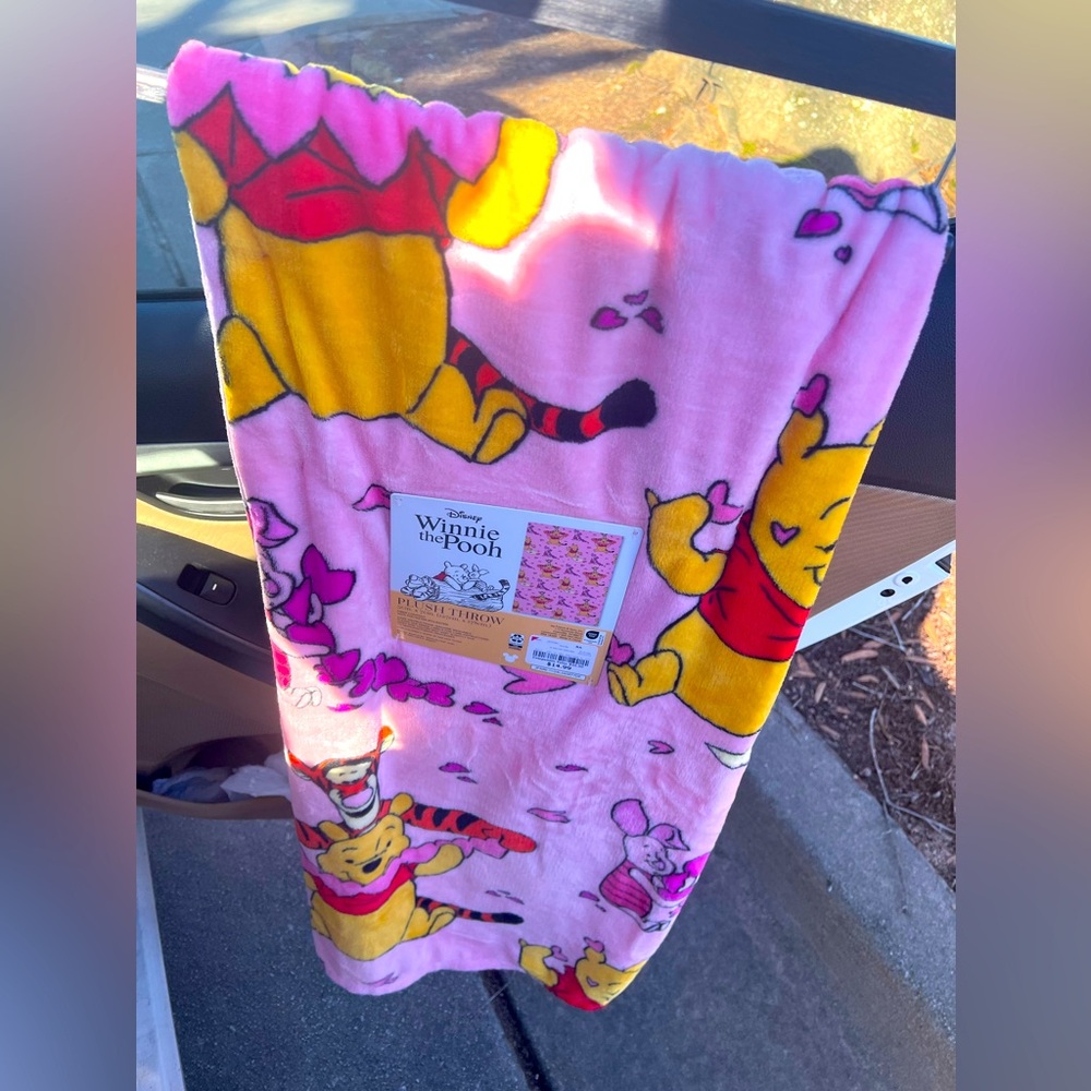 Winnie the Pooh Valentine throw 💕🌹